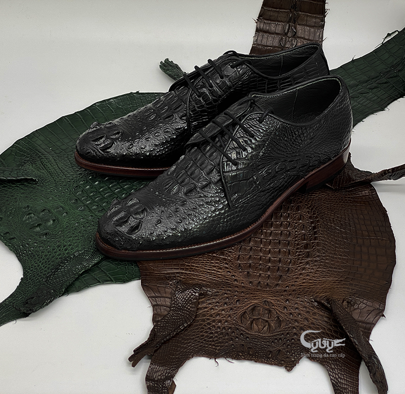 Giày da cá sấu cao cấp gc-01d - 1