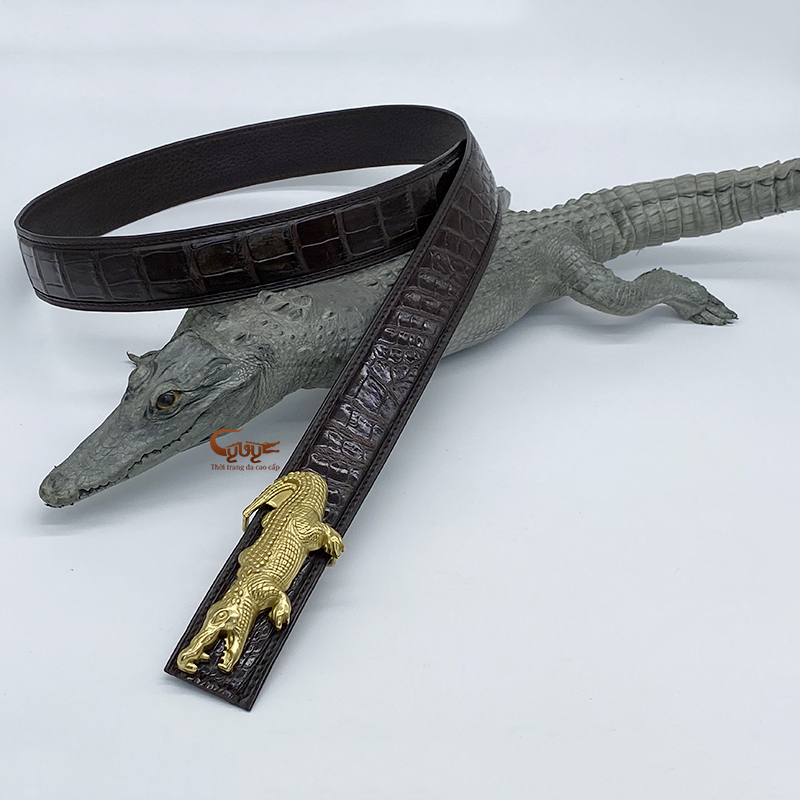 Thắt lưng da cá sấu - sản phầm được nhiều người ưa chuộng - 2