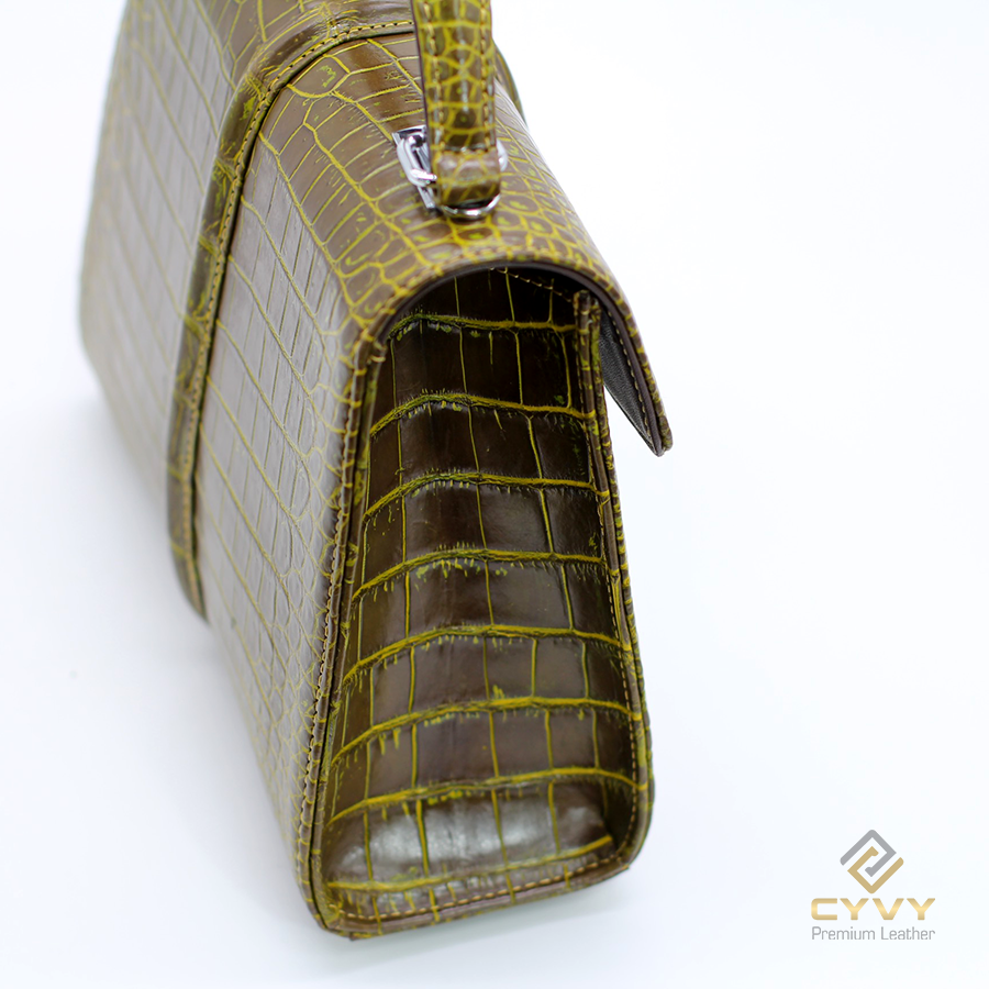 Túi các da cá sấu wax - 2