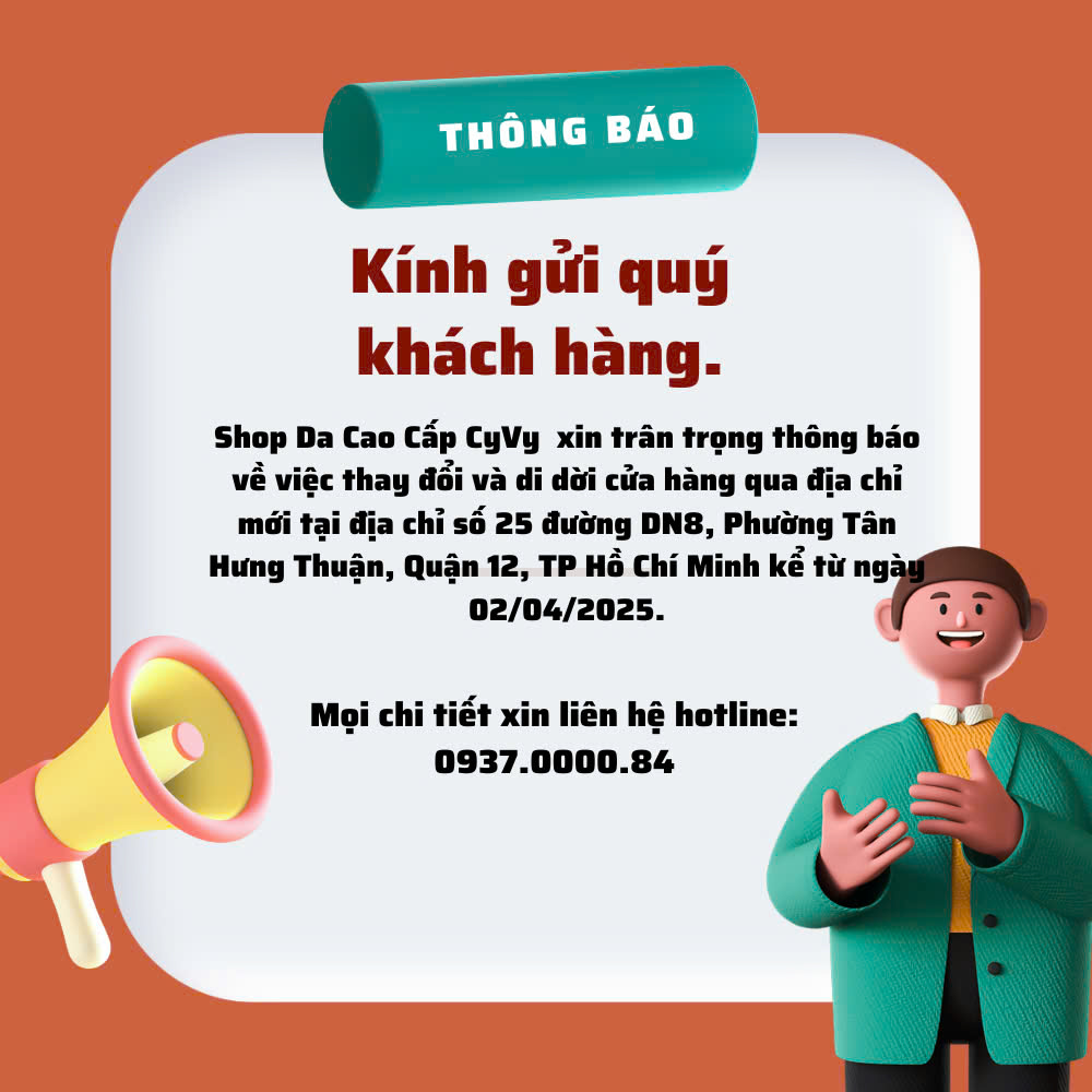 Thông báo thay đổi địa chỉ cửa hàng cyvyle - 1