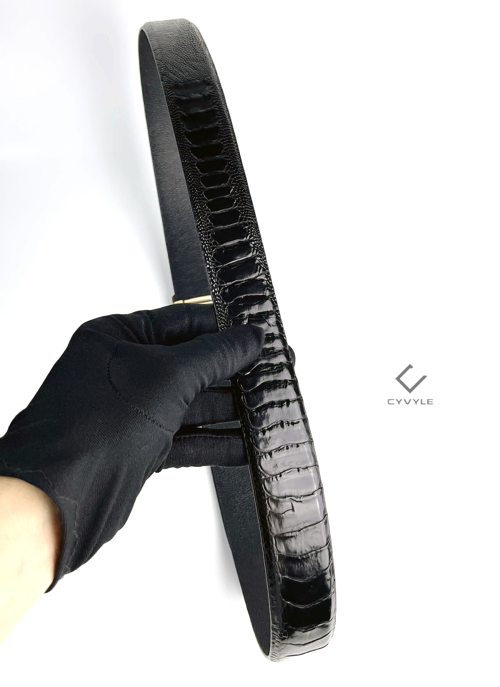 Thắt lưng da chân đà điểu - 3