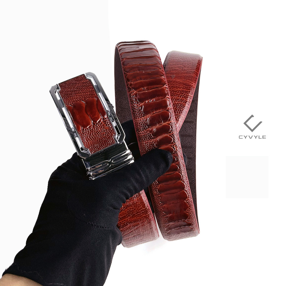 Thắt lưng da chân đà điểu to35nd - 2