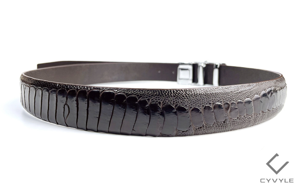 Thắt lưng da chân đà điểu to35n - 4