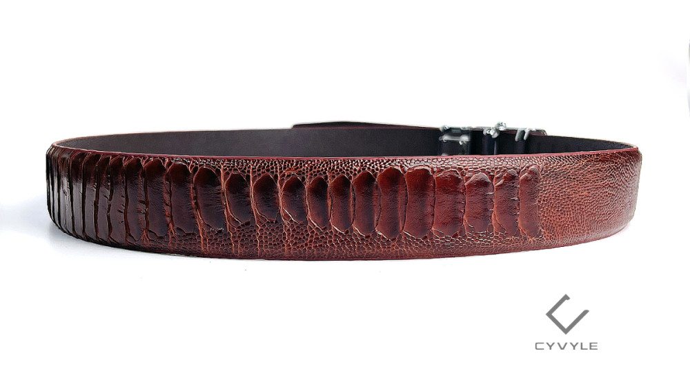 Thắt lưng da chân đà điểu to35nd - 5