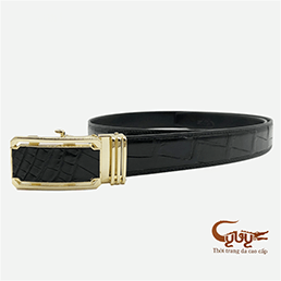 Thắt lưng da cá sấu cao cấp bản 3.5 cm - mã TCLA351SP6