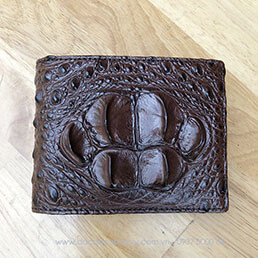 Ví da cá sấu gù đầu VCGF952